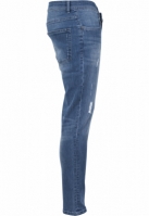 Skinny Ripped Stretch Denim Pants