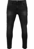 Skinny Ripped Stretch Denim Pants