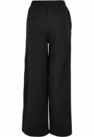 Ladies Quilte Wide Leg Sweat Pants