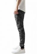 Fitted Terry Melange Sweatpants