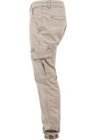 Washed Cargo Twill Jogging Pants