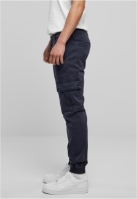 Washed Cargo Twill Jogging Pants