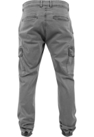 Washed Cargo Twill Jogging Pants