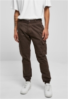 Washed Cargo Twill Jogging Pants