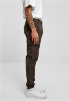 Washed Cargo Twill Jogging Pants