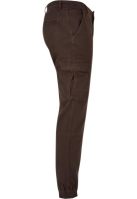 Washed Cargo Twill Jogging Pants