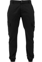 Washed Cargo Twill Jogging Pants