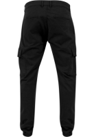 Washed Cargo Twill Jogging Pants