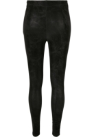 Ladies Washed Faux Leather Pants