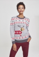 Ladies Sausage Dog Christmas Sweater