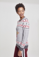 Ladies Sausage Dog Christmas Sweater
