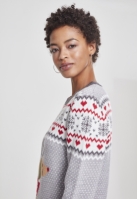Ladies Sausage Dog Christmas Sweater