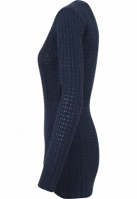 Ladies Long Wideneck Sweater