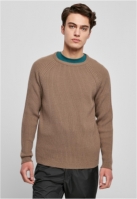 Ribbed Raglan Sweater