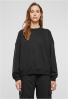 Ladies Oversized Light Terry Crewneck