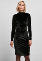 Ladies Velvet Turtle Neck Dress