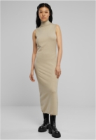 Ladies Knitted Eco Viscose Turtleneck Dress