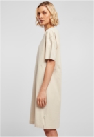 Ladies Organic Oversized Slit Tee Dress