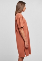Ladies Organic Oversized Slit Tee Dress