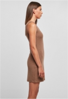 Ladies Rib One Shoulder Dress