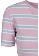 Ladies Stretch Stripe Dress