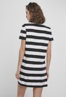 Ladies Stripe Boxy Tee Dress