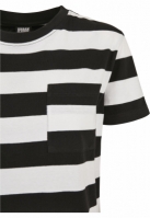 Ladies Stripe Boxy Tee Dress
