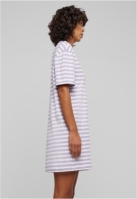 Ladies Oversized Striped Tee Dress