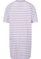 Ladies Oversized Striped Tee Dress