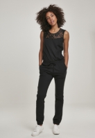 Ladies Lace Block Jumpsuit