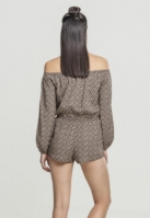 Ladies Short Longsleeve Overall