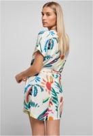 Ladies Short Viscose Belt Jumpsuit