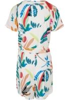 Ladies Short Viscose Belt Jumpsuit