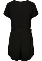 Ladies Short Viscose Belt Jumpsuit