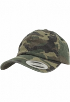 Low Profile Camo Washed Cap