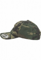 Low Profile Camo Washed Cap