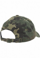 Low Profile Camo Washed Cap