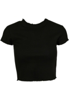 Ladies Cropped Rib Tee 2-Pack