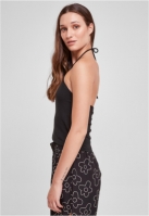 Ladies Short Wraped Neckholder Top