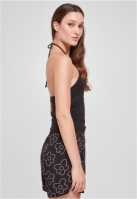 Ladies Short Wraped Neckholder Top