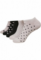 No Show Socks Dots 5-Pack