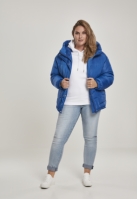 Ladies Oversized Hooded Puffer
