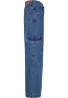 Ladies Low Waist Cargo Denim