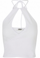 Ladies Short Wraped Neckholder Top