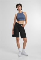 Ladies Cropped Rib Top