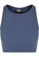 Ladies Cropped Rib Top