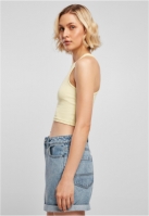 Ladies Cropped Rib Top