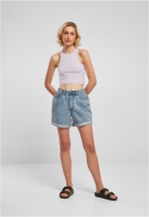 Ladies Cropped Rib Top