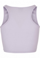 Ladies Cropped Rib Top