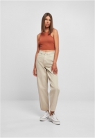Ladies Cropped Rib Top